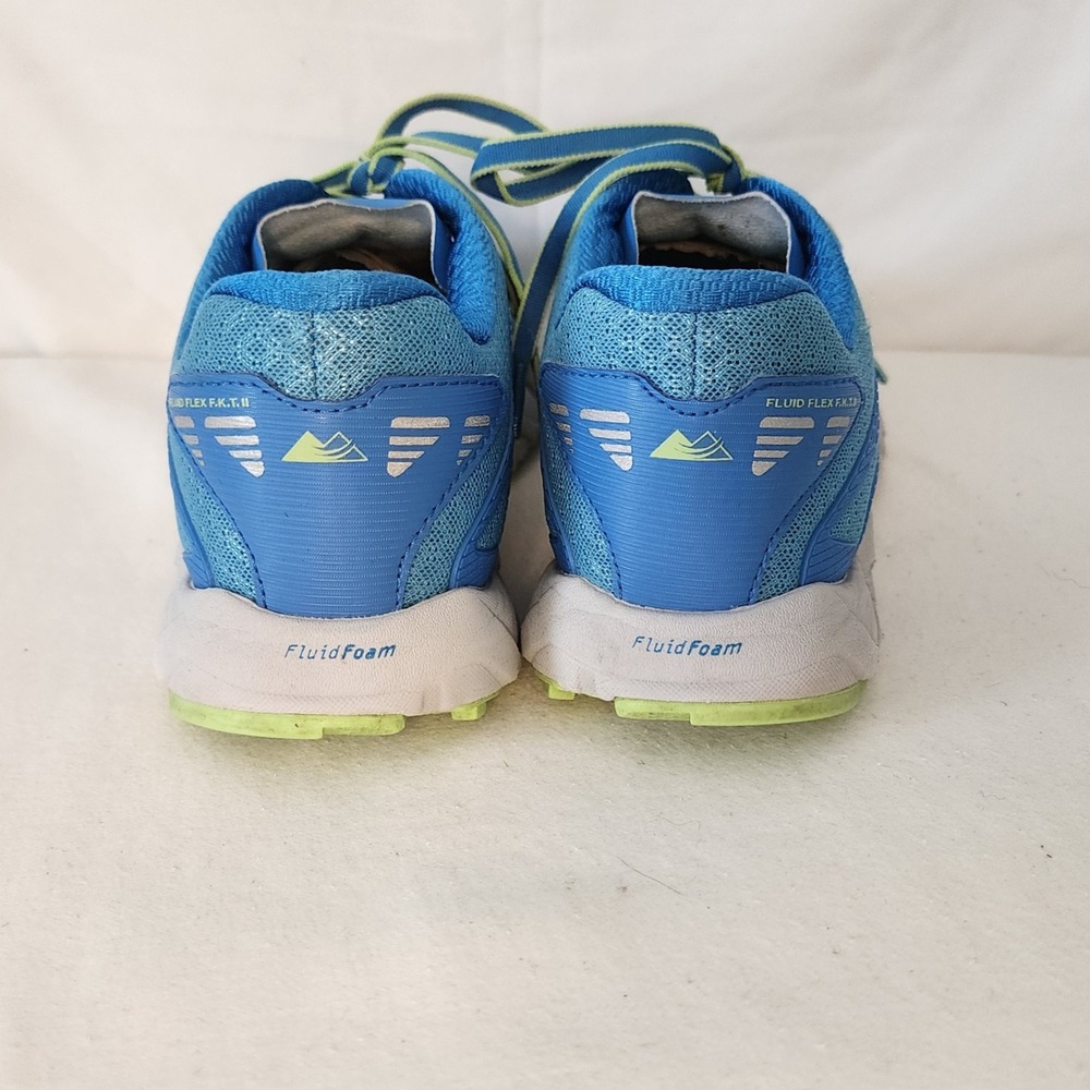 Columbia Montrail Fluid Flex F.K.T. II Trail Running Shoes Blue 7.5 - Picture 4 of 7